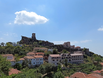 Kruja widok na zamek